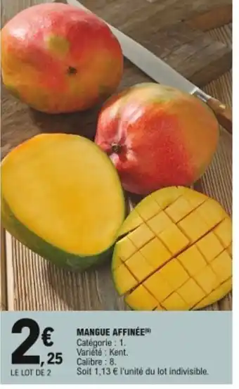 E.Leclerc Mangue affinée offre
