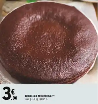 E.Leclerc Moelleux au chocolat offre