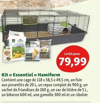 Maxi Zoo Hamiform kit essentiel offre