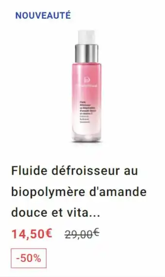 Dr Pierre Ricaud Fluide défroisseur au biopolymère d'amande douce et vita offre