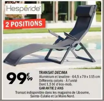 La Foir'Fouille Transat decima offre
