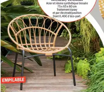 La Foir'Fouille Fauteuil intérieur/ extérieur offre