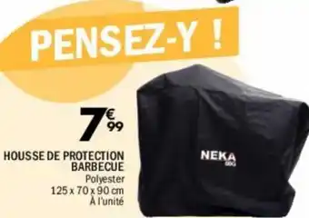 La Foir'Fouille Housse de protection barbecue offre