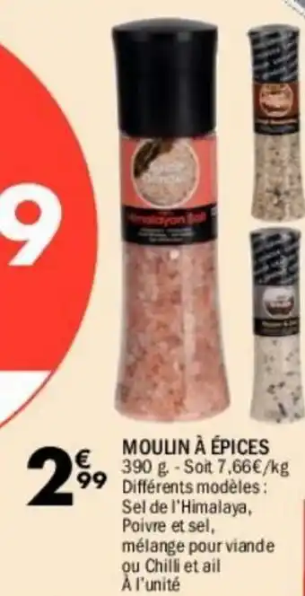 La Foir'Fouille Mouun à épices offre