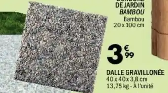 La Foir'Fouille Dalle gravillonée offre