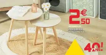 Gifi Panière de rangement offre