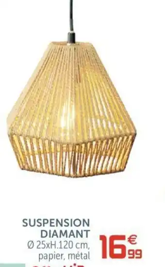 Suspension diamant