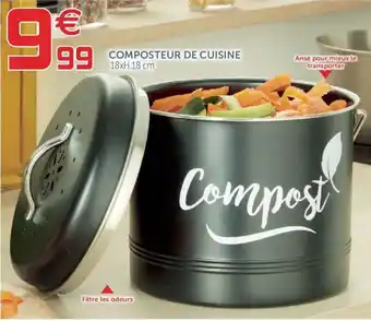 Gifi Composteur de cuisine offre