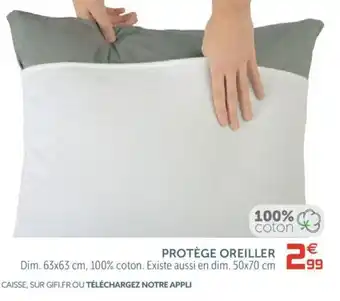 Gifi Protège oreiller offre