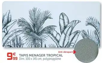 Gifi Tapis menager tropical offre