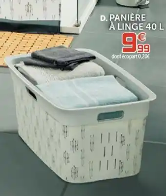 Gifi Panière à linge 40 L offre