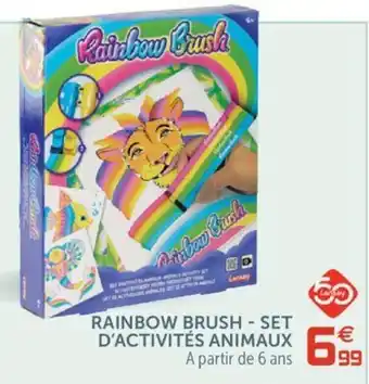 Rainbow brush - set d'activités animaux