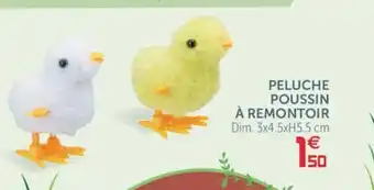 Gifi Peluche poussin à remontoir offre