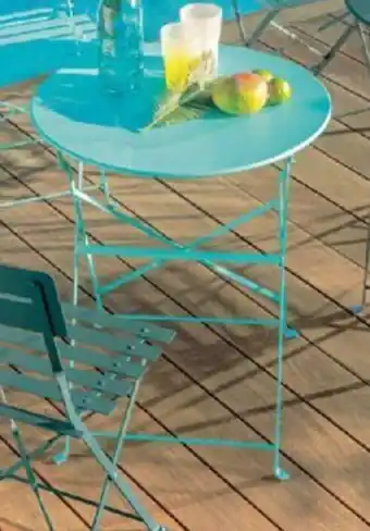 Gifi Table de Jardin Pliante offre