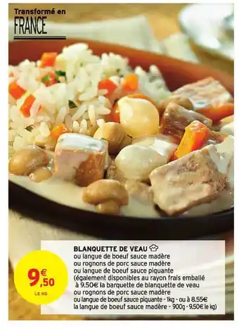 Blanquette De Veau