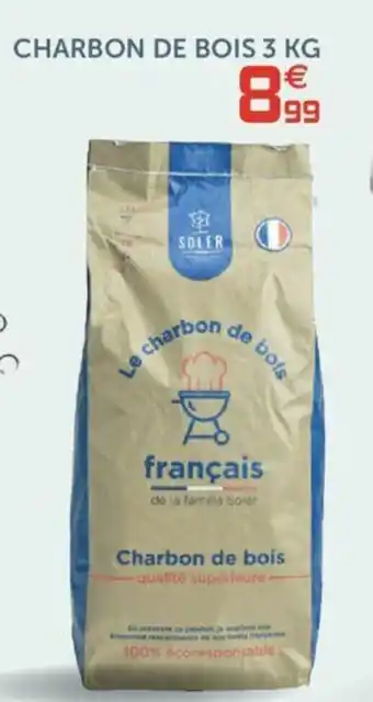 Gifi Charbon de Bois 3kg offre