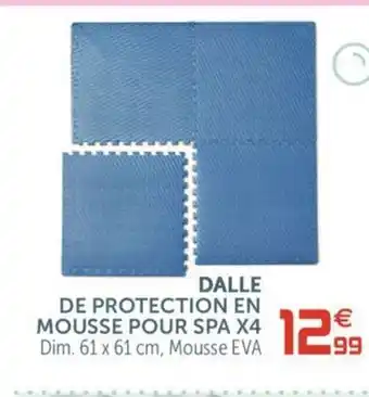 Gifi Dalle de Protection en Mousse Pour Spa x4 offre