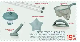 Gifi Set Entretien Pour Spa offre