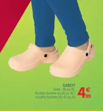 Gifi Sabot offre