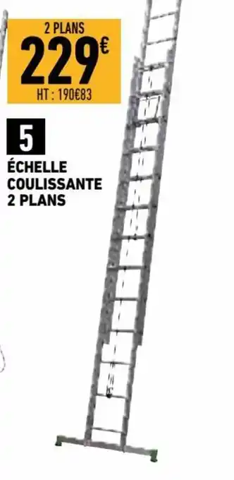 Brico Cash Échelle Coulissante offre