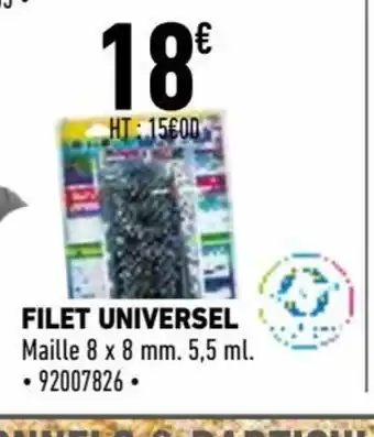 Brico Cash Filet Universel offre