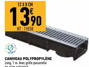 Brico Cash Caniveau Polypropylène offre