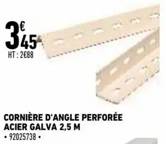 Brico Cash Cornière d'Angle Perforée offre