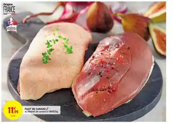Intermarché Hyper Filet De Canard offre