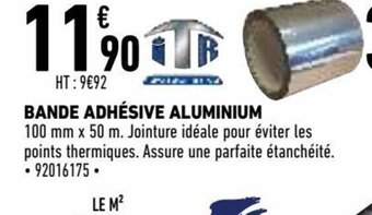 Brico Cash Bande Adhésive Aluminium offre