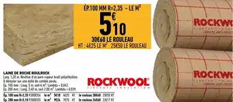 Brico Cash Laine de Roche Roulrock offre
