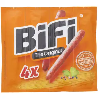 Action Bâtonnets de salami bifi the original offre