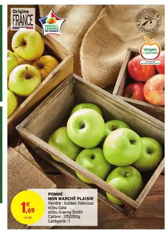 Intermarché Hyper Pomme Mon Marché Plaisir offre