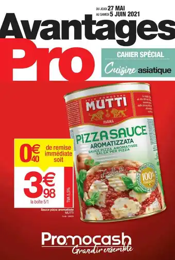 Sauce Pizza Aromatisee Mutti