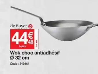 Promocash Wok Choc Antiadhesif 32 Cm offre