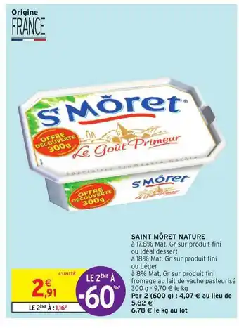 Intermarché Hyper Saint Môret Nature offre