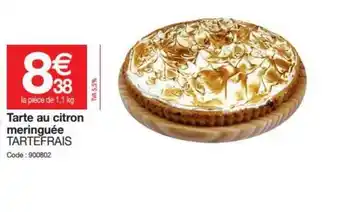 Tarte Au Citron Meringuee Tartefrais