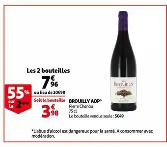Brouilly Aop Pierre Chanau