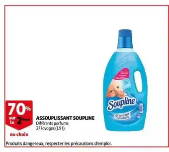 Auchan Assouplissant Soupline offre