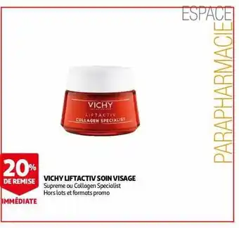 Auchan Vichy Liftactiv Soin Visage offre