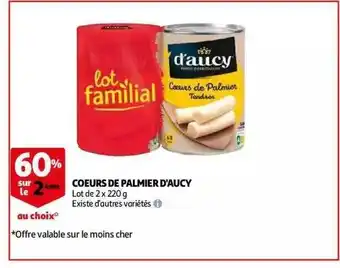 Auchan Coeurs De Palmier D'aucy offre
