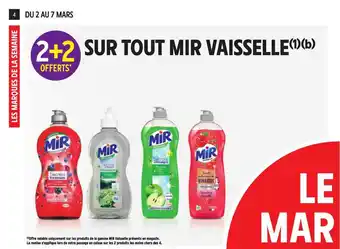 Intermarché Hyper Mir Vaisselle offre