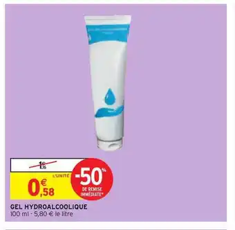 Intermarché Hyper Gel Hydroalcoolique offre