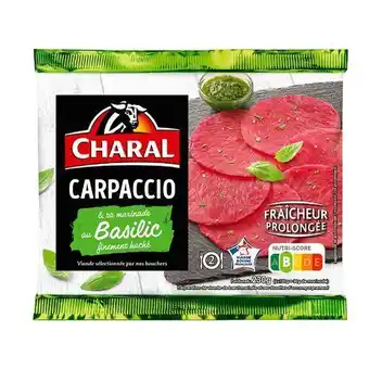 Auchan Carpaccio au basilic charal offre