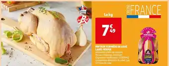 Auchan Pintade fermière de loué label rouge offre