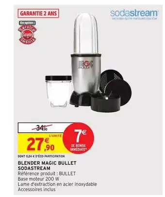 Blender Magic Bullet Sodastream