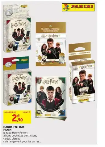 Intermarché Hyper Harry Potter Panini offre
