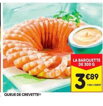 Leader Price Queue De Crevette offre