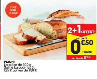 Leader Price Pain offre
