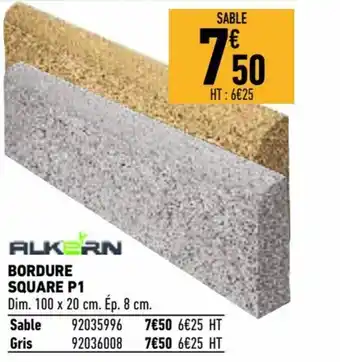Brico Cash Bordure square p1 offre