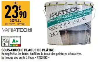 Brico Cash Sous-couche plaque de platre offre